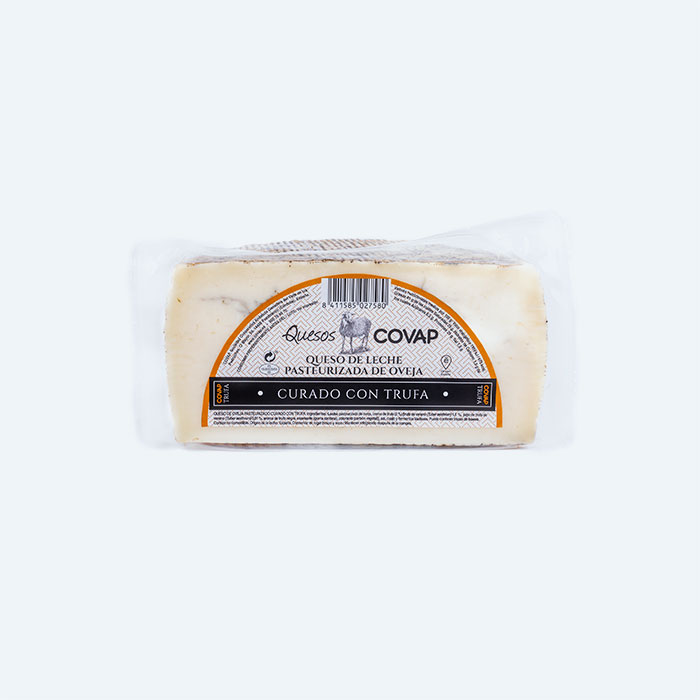 Queso de Oveja Pasteurizado Curado con Trufa medio