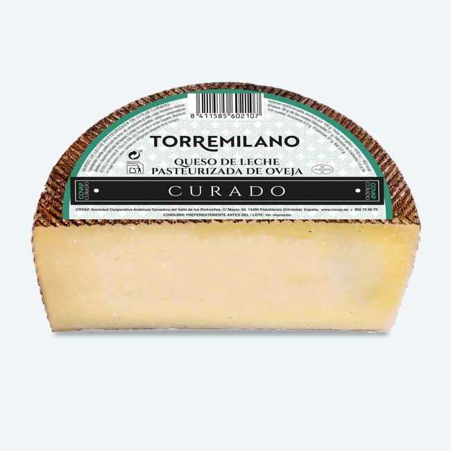 Queso de Leche Pasteurizada de Oveja Curado