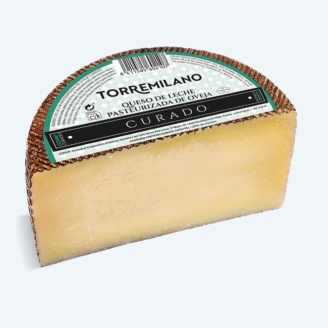 Queso de Leche Pasteurizada de Oveja Curado