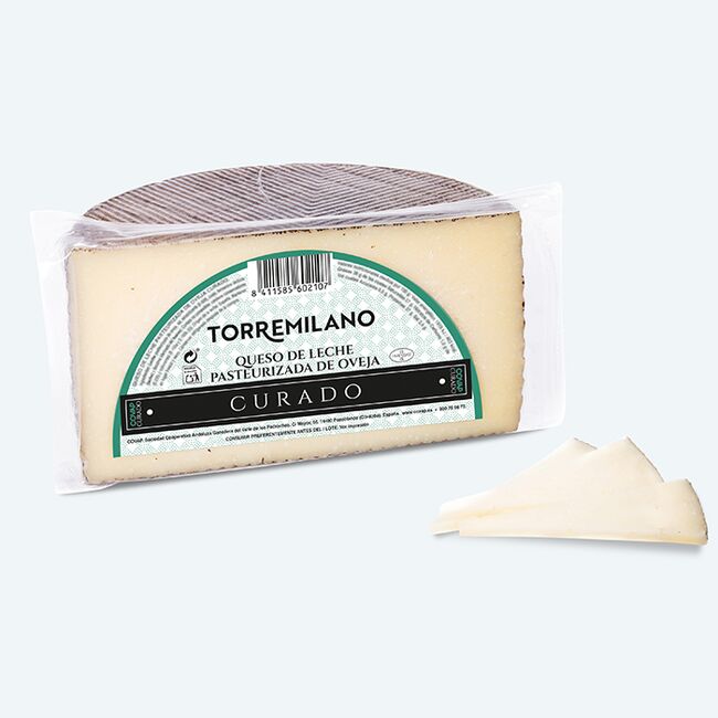 Queso de Leche Pasteurizada de Oveja Curado