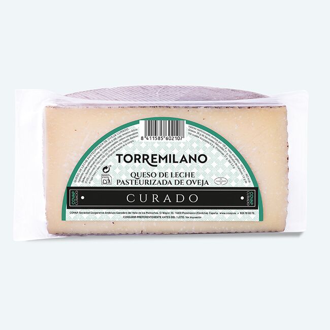 Queso de Leche Pasteurizada de Oveja Curado
