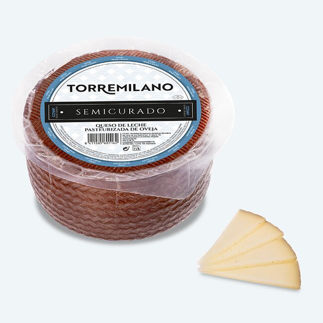 Queso de Leche Pasteurizada de Oveja Semicurado