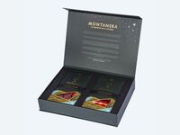 Cesta Regalo: 18 Sobres de Jamón de Bellota 100% Ibérico Alta Expresión de Los Pedroches