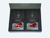 Cesta Regalo: 18 Sobres de Jamón de Bellota 100% Ibérico