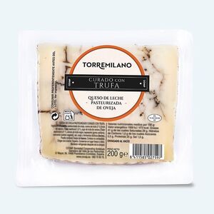 Queso de Oveja Pasteurizado Curado con Trufa
