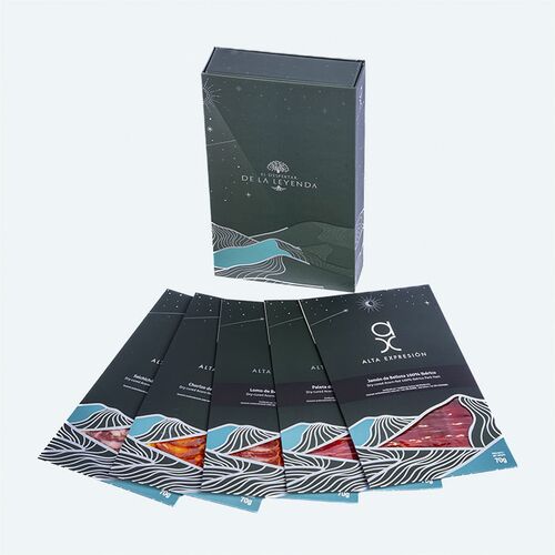 Cesta de Navidad Gourmet con Surtido de Ibéricos