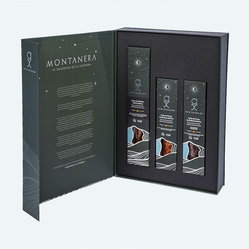 Cesta Gourmet de Navidad | Lomo y Presa Ibérica de Bellota